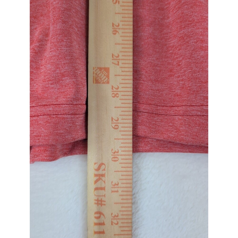Adidas Golf SPF-50 Quarter-Zip Pullover Men's XL Salmon Red NWT - Picture 6 of 11